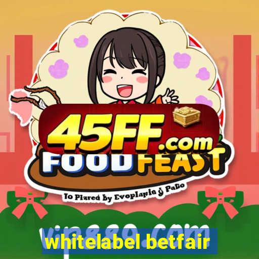 whitelabel betfair